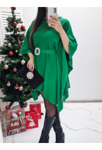 Úpletové šaty Gabrielle - green