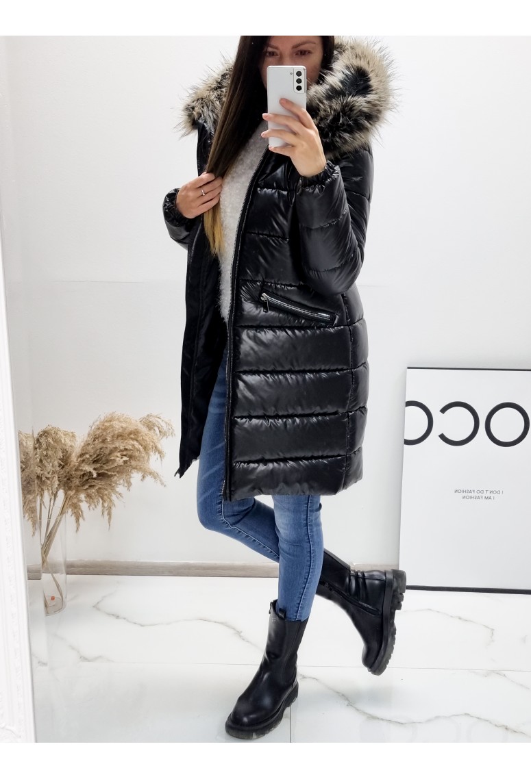Zimná luxusná bunda Winter Madison - čierna
