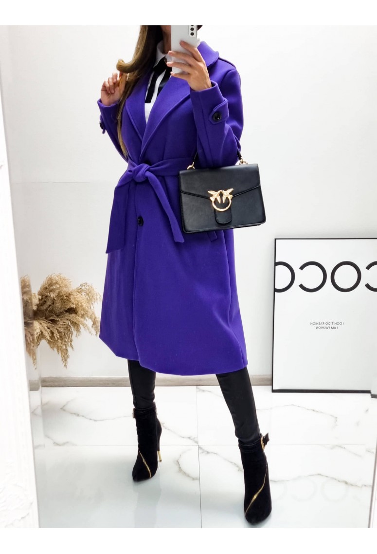 Prechodný kabát Loran - purple